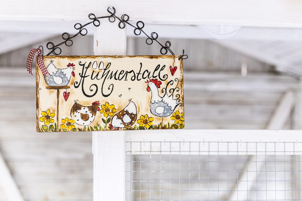 Erstausstattung für die Hühnerhaltung